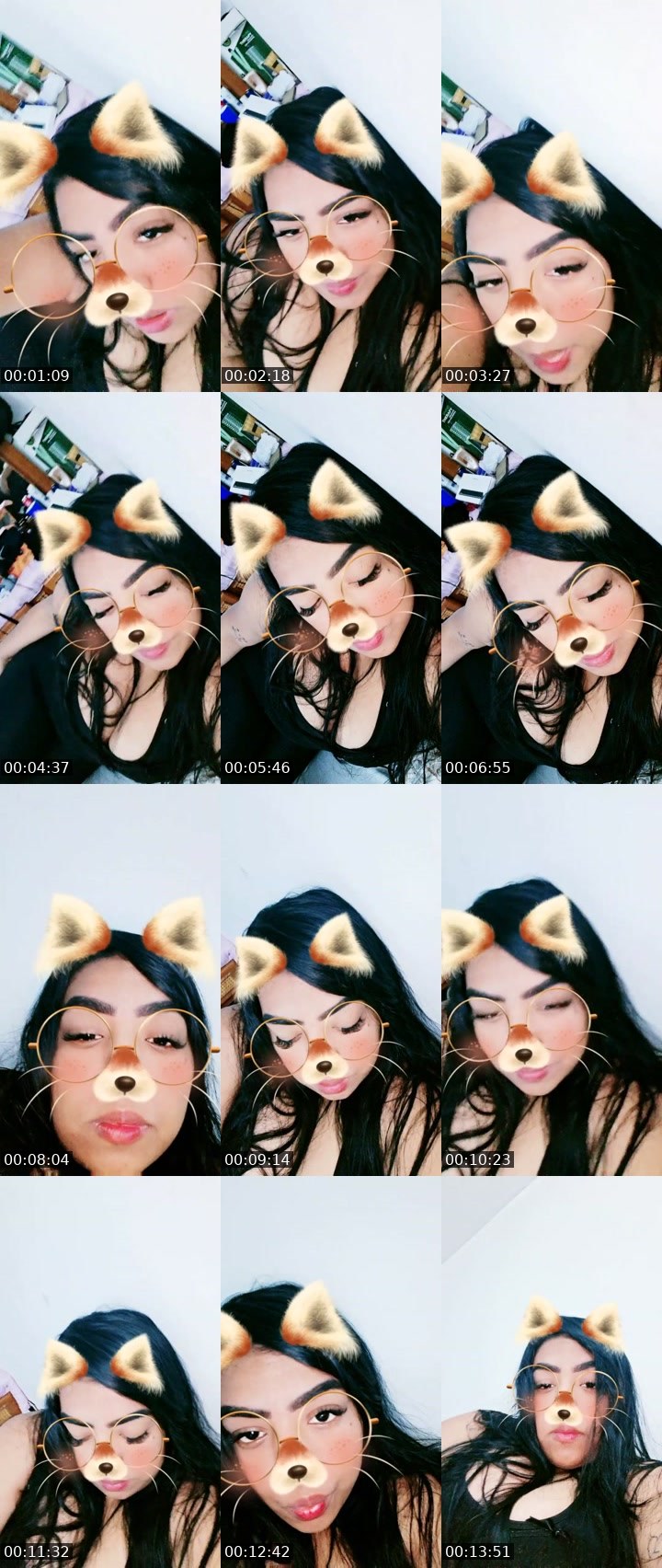 Contact-sheet preview of ꀘꎭꍟꋪꈤ☁️🧸's Liveme recording