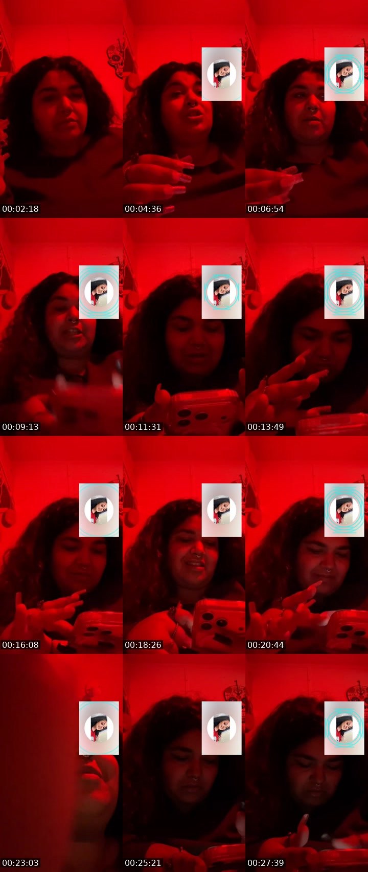 Contact-sheet preview of ♛Lex's Liveme recording