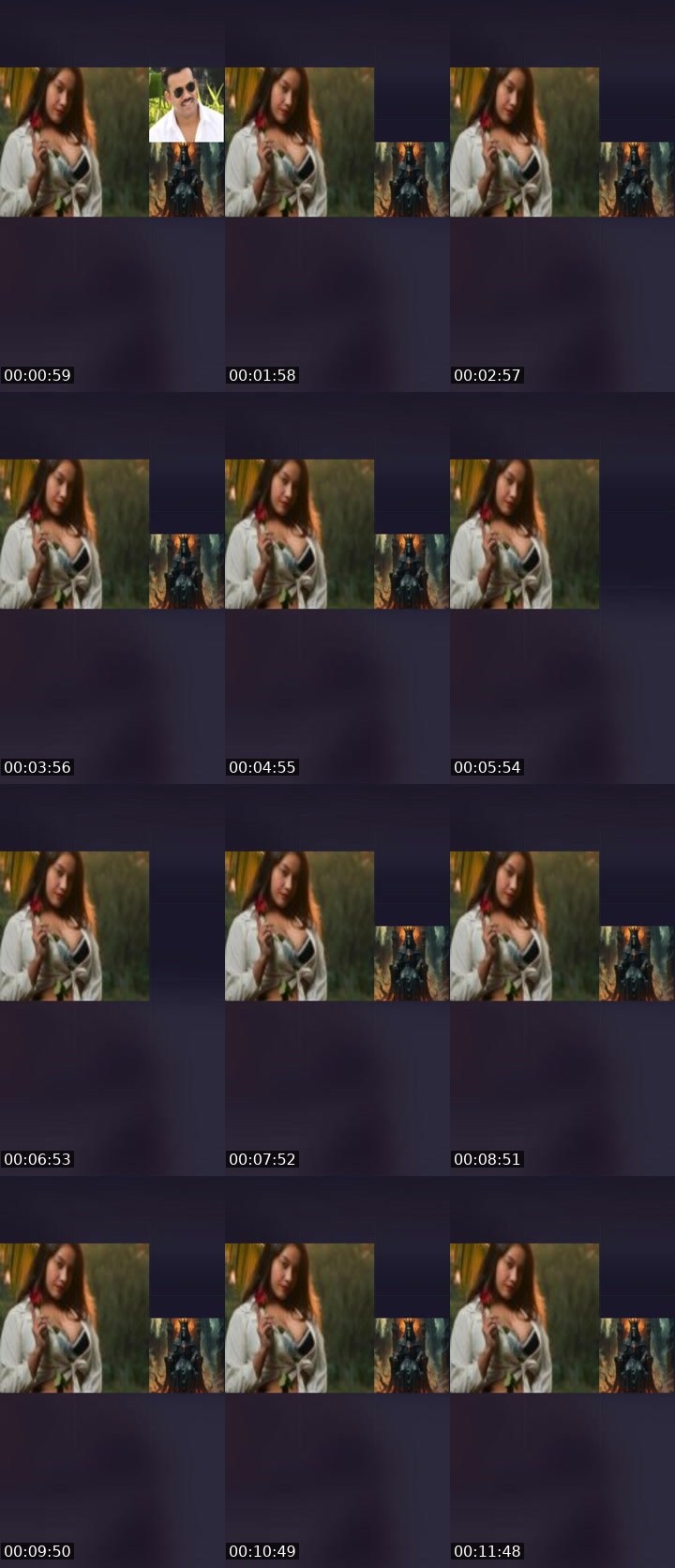 Contact-sheet preview of Neema Sharma's Liveme recording