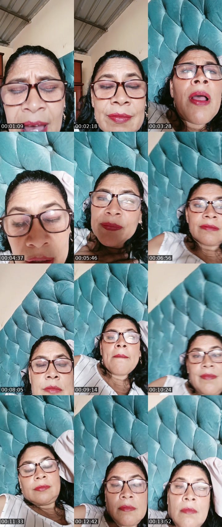Contact-sheet preview of Raquel23's Liveme recording