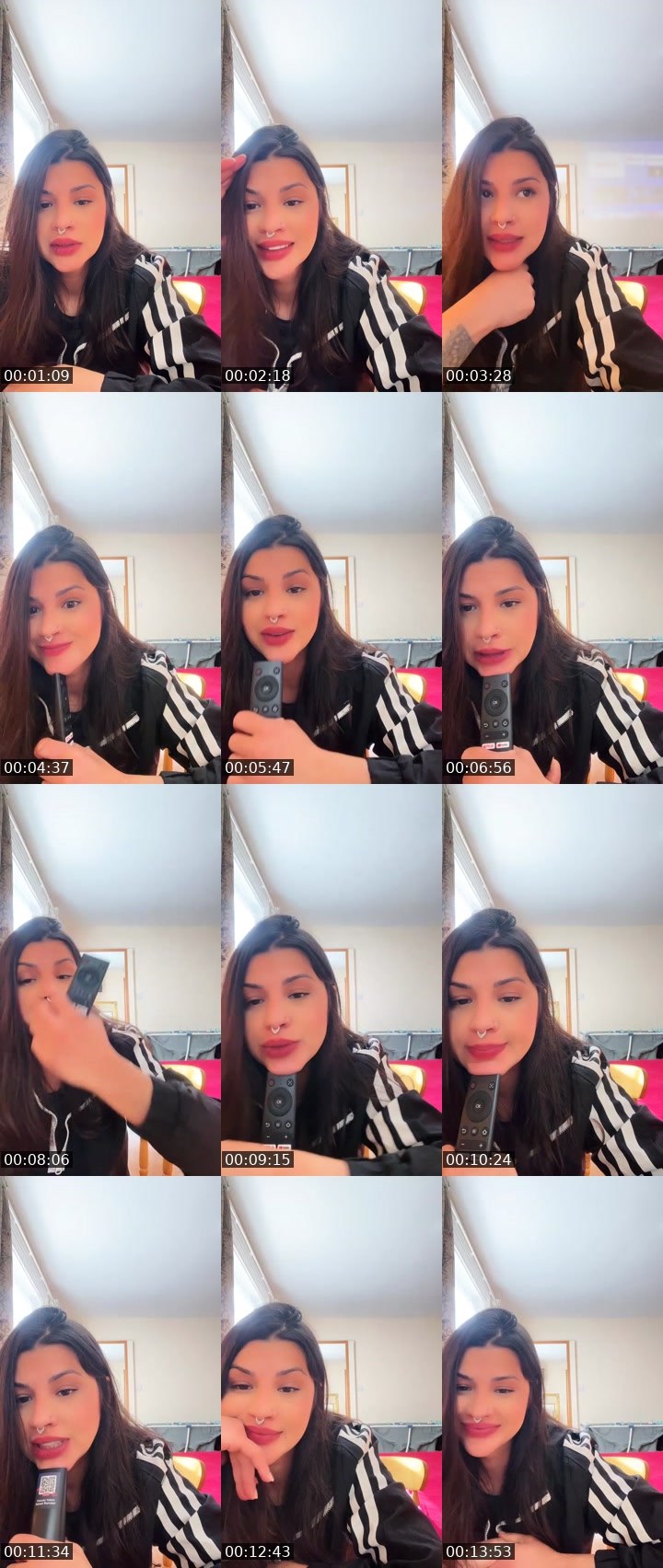 Contact-sheet preview of Jakeline Lemke 🍃's Liveme recording