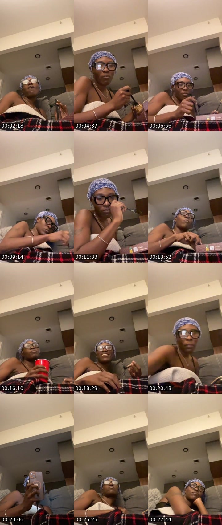 Contact-sheet preview of Perfectly_Chocolatee's Liveme recording