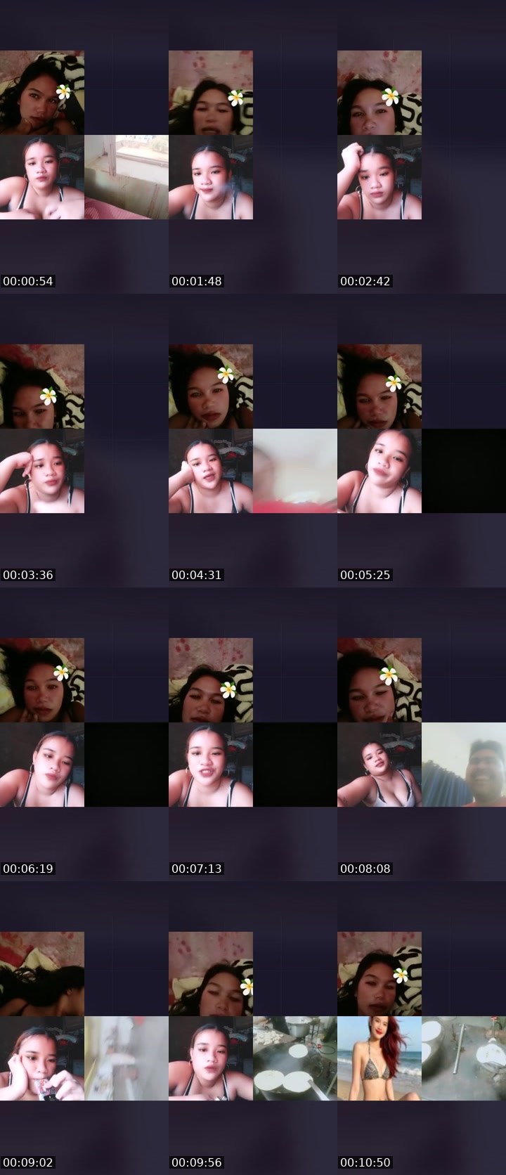 Contact-sheet preview of NP👸 ALEXIE🦸's Liveme recording