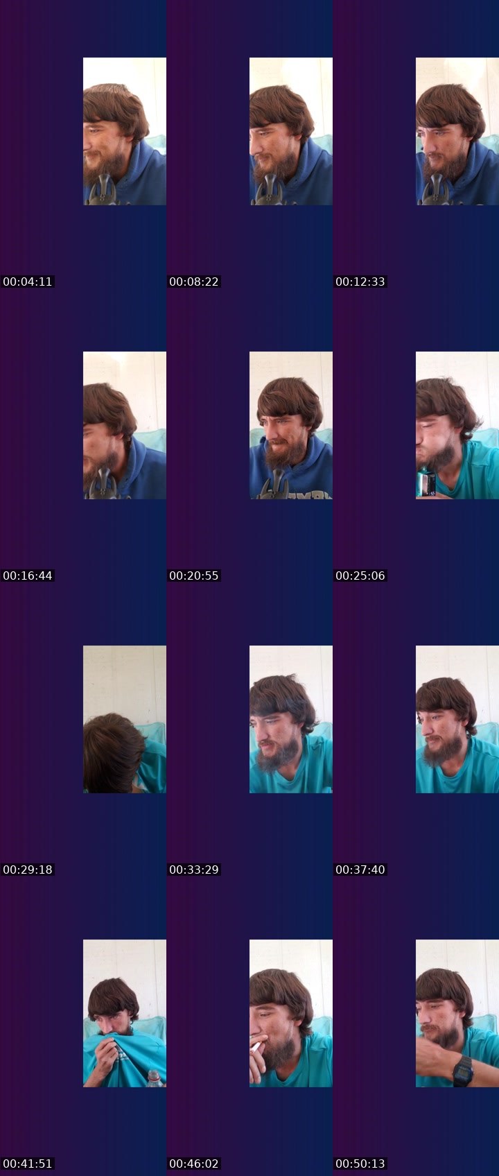 Contact-sheet preview of ✯💸😈Daniella☞$'s Liveme recording