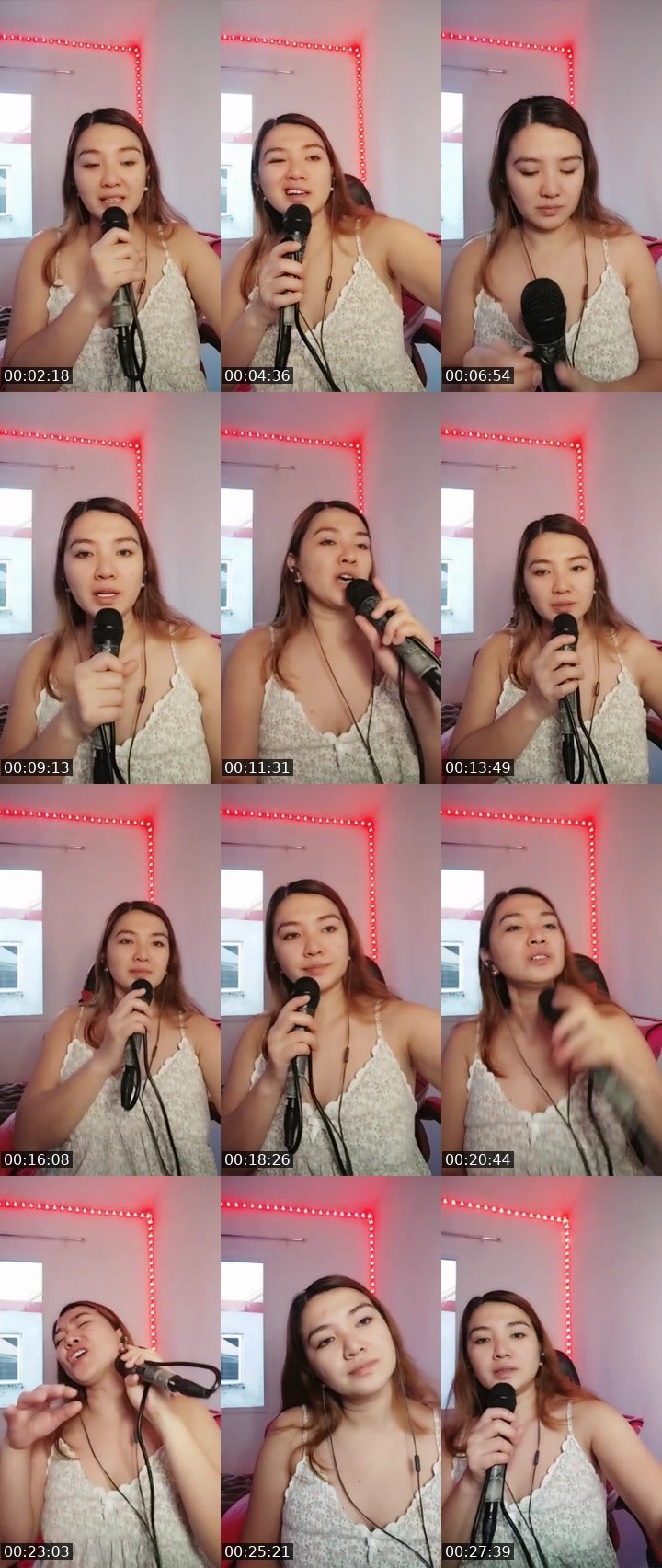 Contact-sheet preview of kuracha28🏆🍑's Liveme recording
