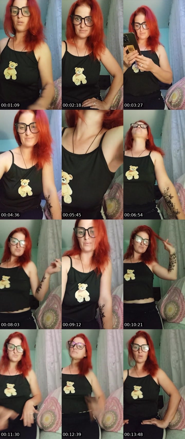 Contact-sheet preview of Melek❤️‍? Love's Liveme recording