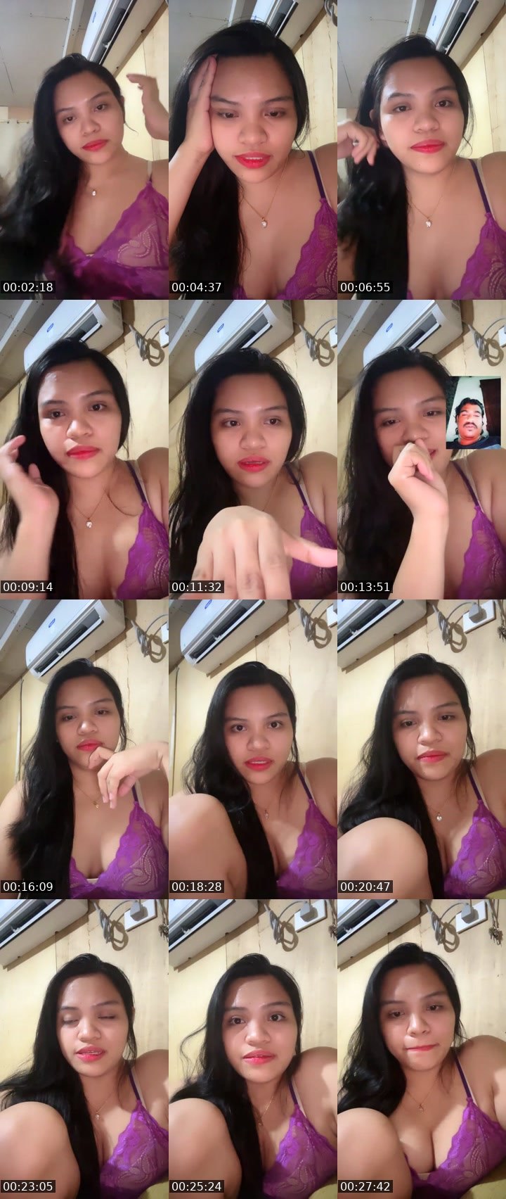 Contact-sheet preview of Cherryzyyy's Liveme recording