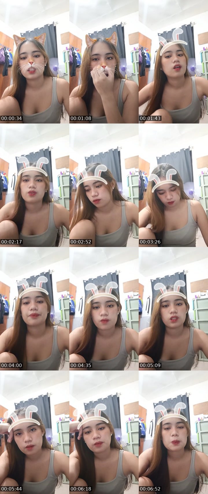Contact-sheet preview of 👸🏻Alia🐉🍃's Liveme recording