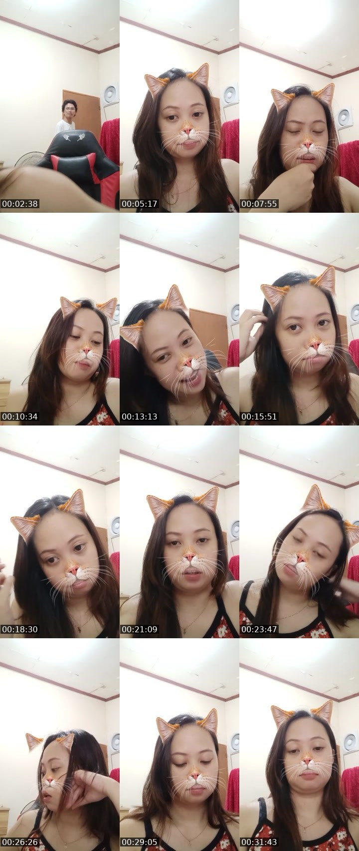 Contact-sheet preview of 👸QuaRed🍂🥀's Liveme recording