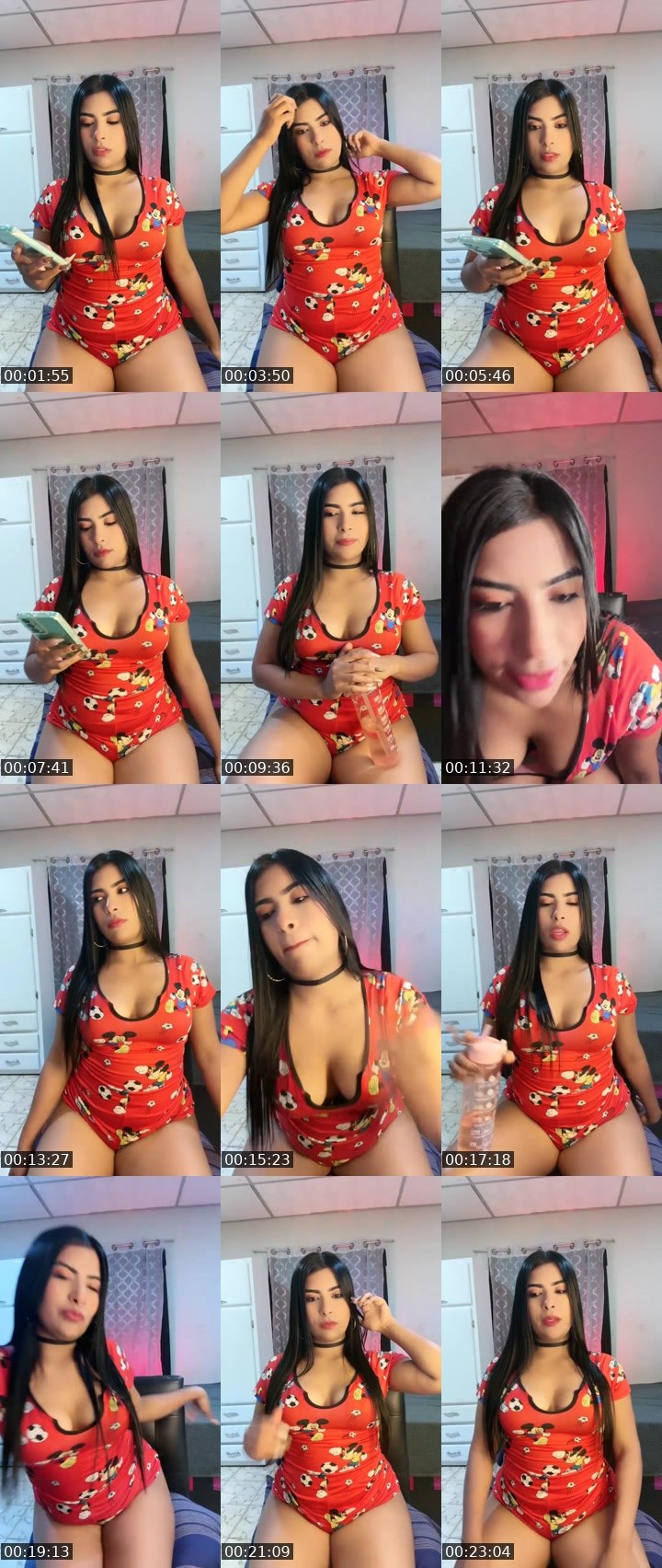 Contact-sheet preview of ☁️Ms. April🔮's Liveme recording