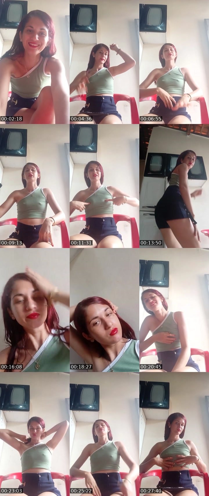 Contact-sheet preview of Derlane Silva's Liveme recording