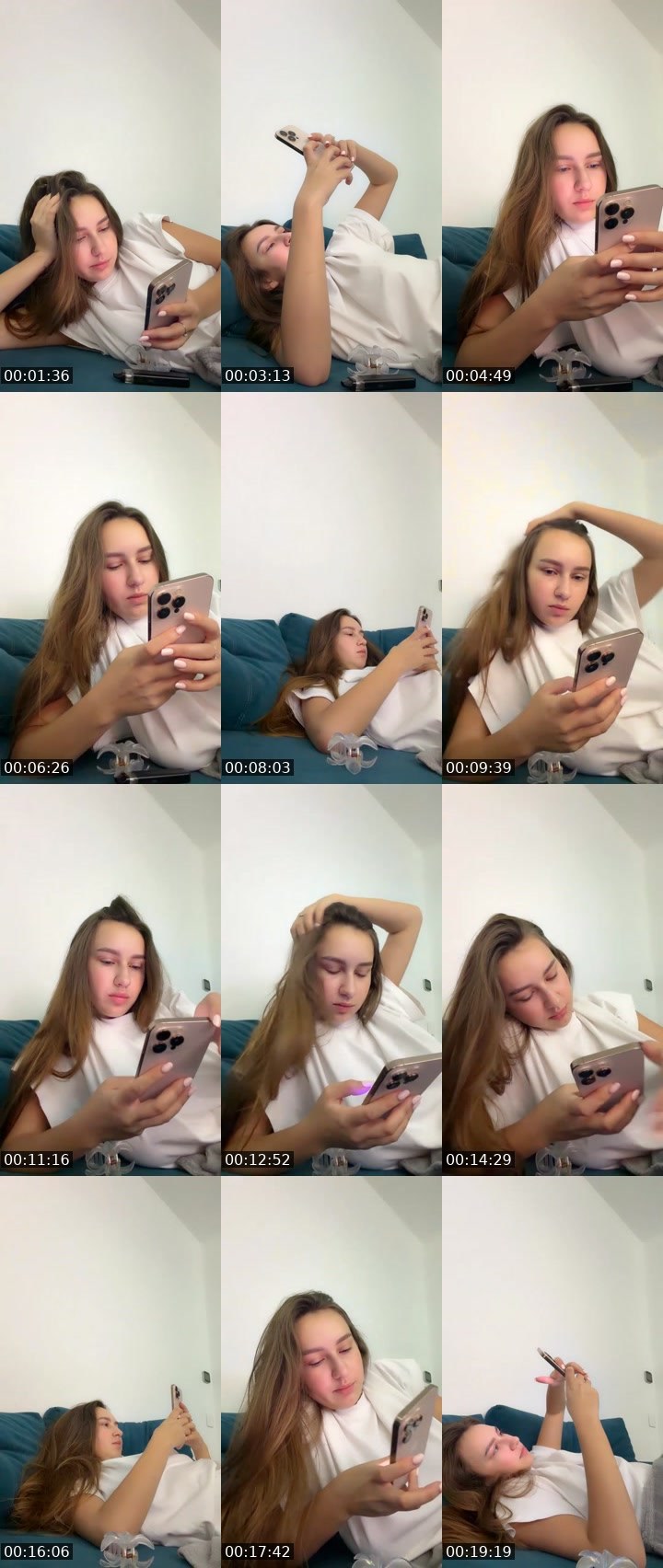 Contact-sheet preview of Princess👑👸's Liveme recording
