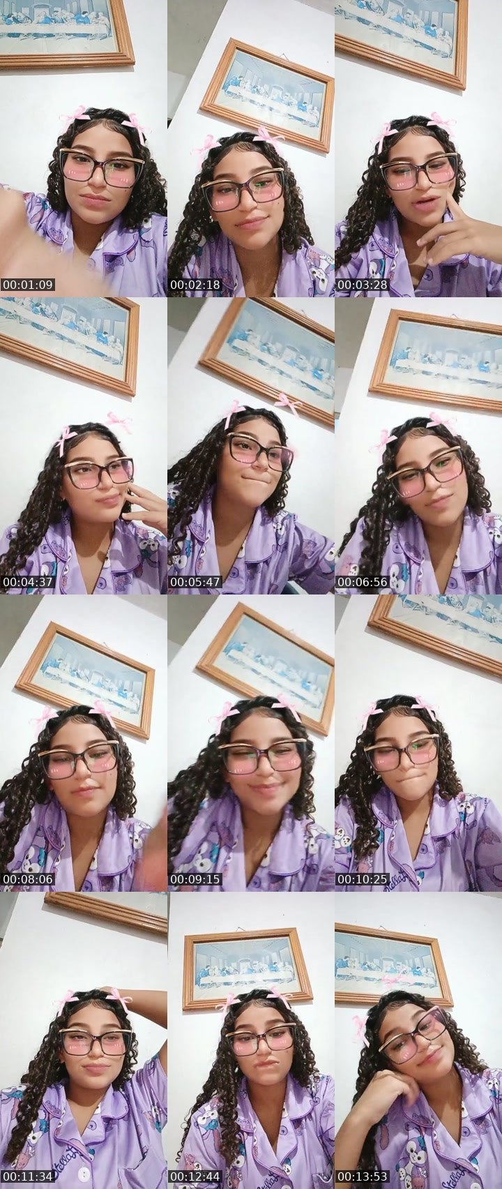 Contact-sheet preview of 🐝zoris🌷🐿️'s Liveme recording