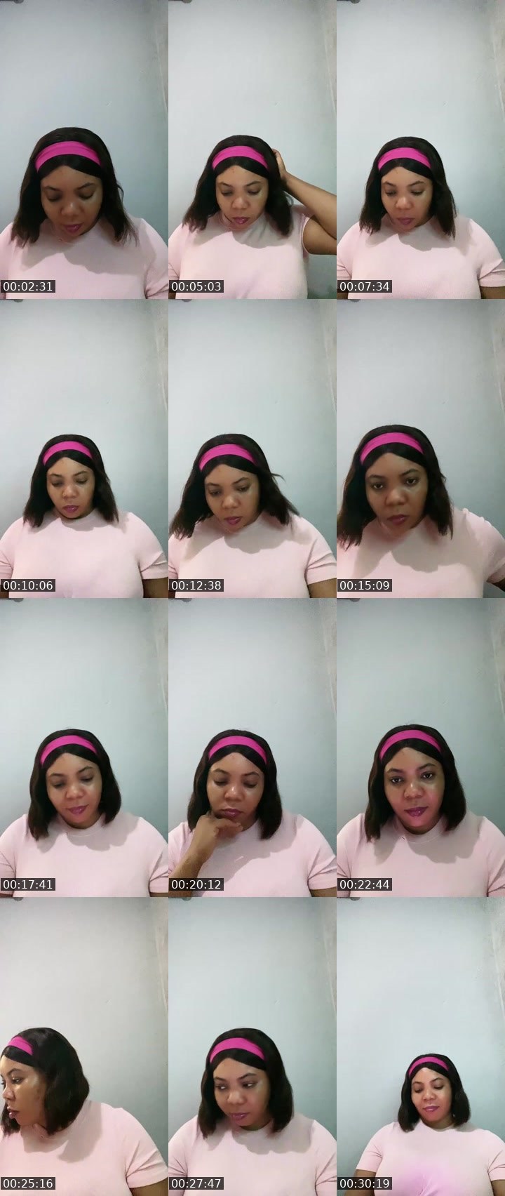 Contact-sheet preview of 🅰️my Lilly🍭🩷🌹's Liveme recording