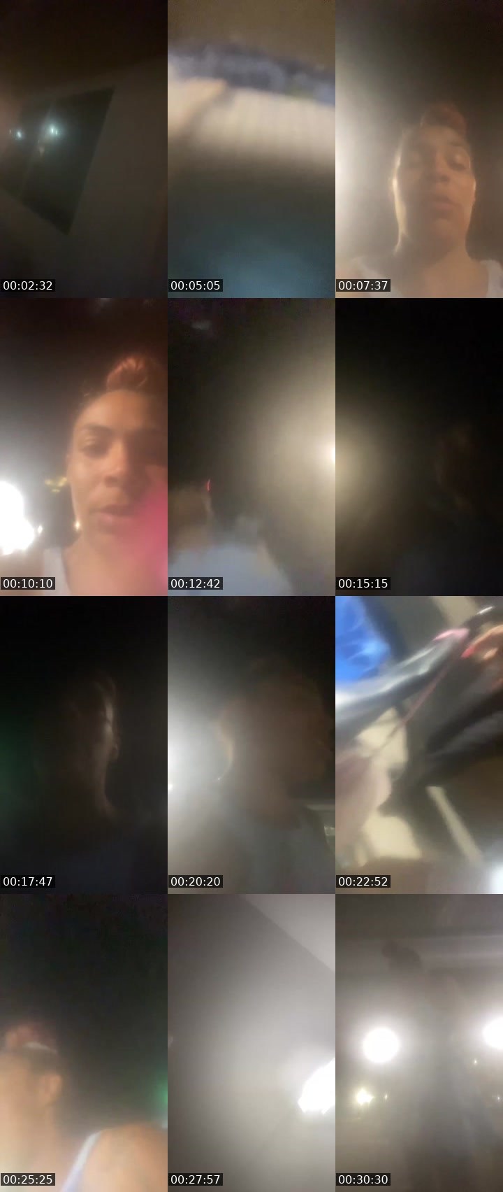 Contact-sheet preview of UniqueMrs's Liveme recording