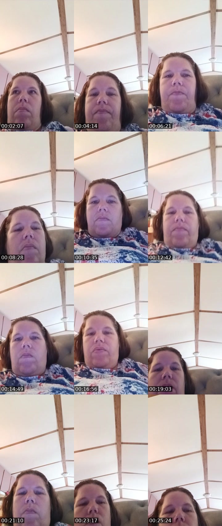 Contact-sheet preview of pattiecake82❤️'s Liveme recording