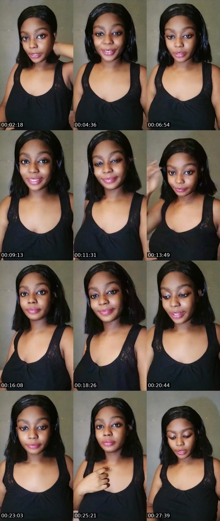 Contact-sheet preview of 🔅 Mirael 👑's Liveme recording