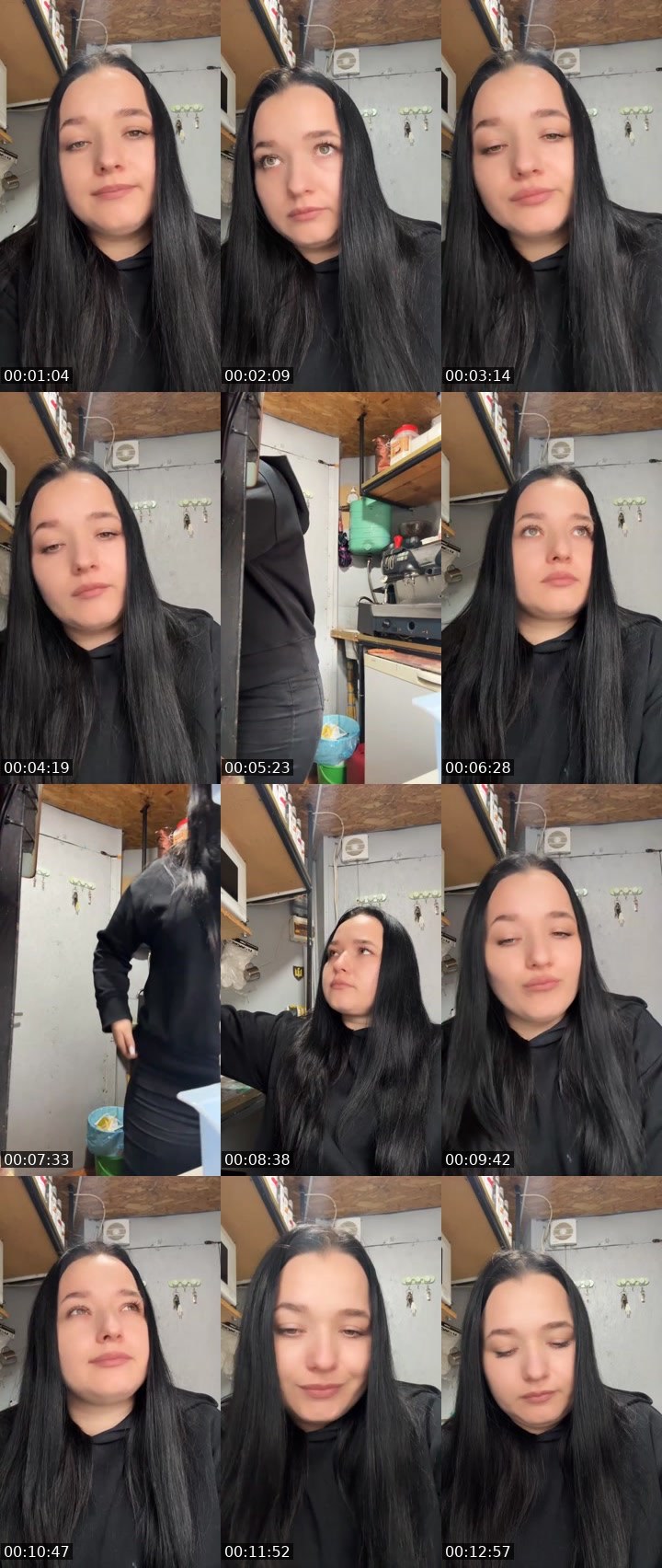 Contact-sheet preview of 𝓢𝓷𝓮𝓳𝓪💋's Liveme recording