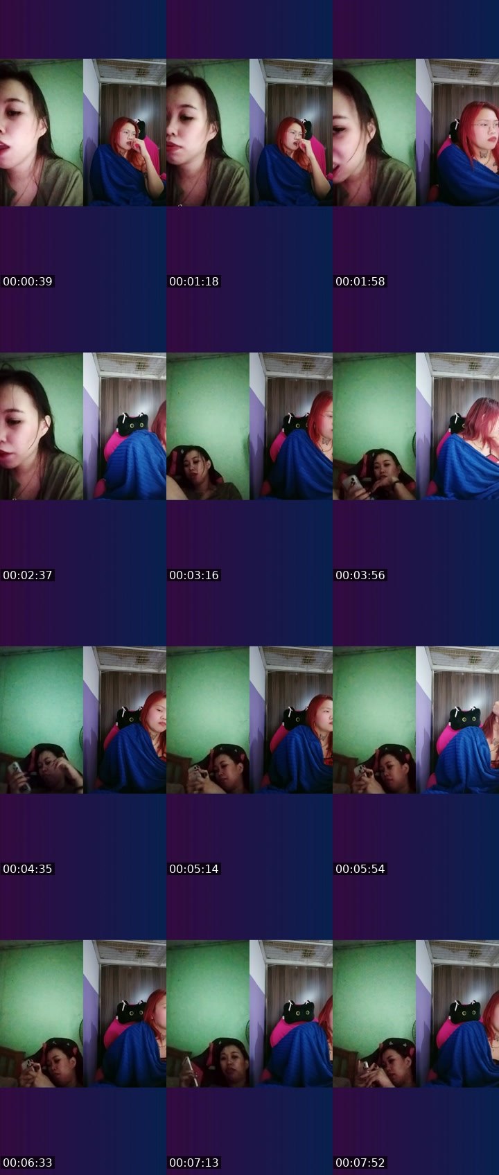 Contact-sheet preview of 👾👸𝒲enxy🍂's Liveme recording