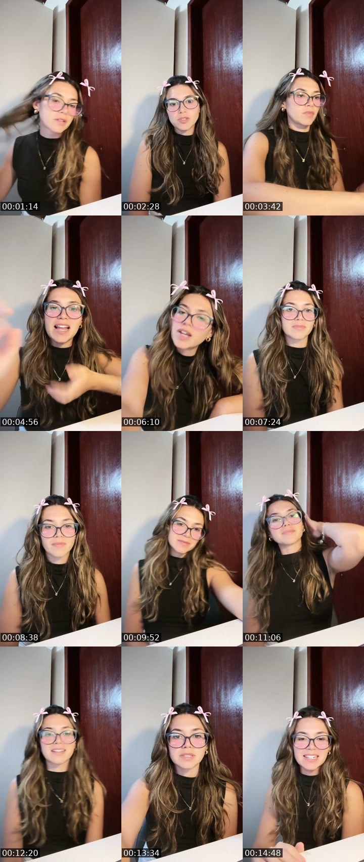 Contact-sheet preview of Ste123🇧🇷's Liveme recording