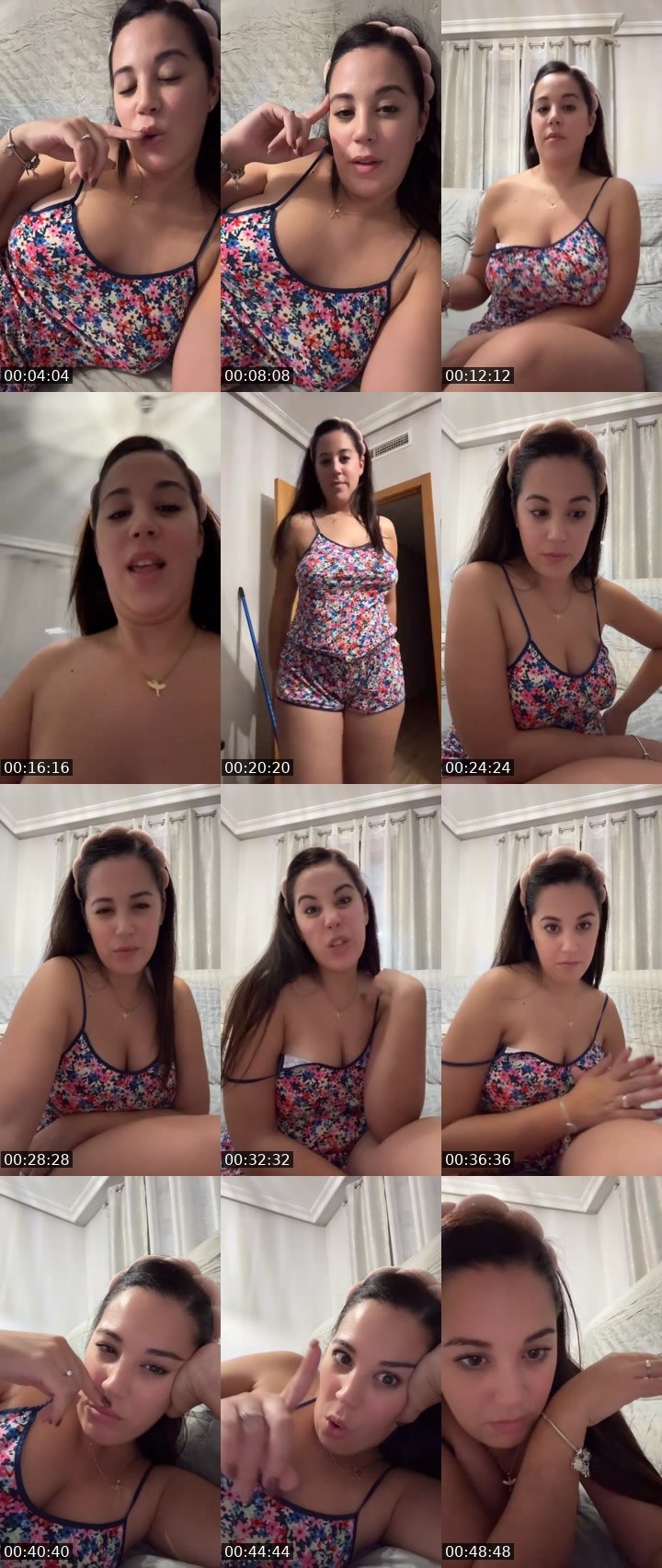 Contact-sheet preview of Lorenaglbrt1 🌹🐝's Liveme recording