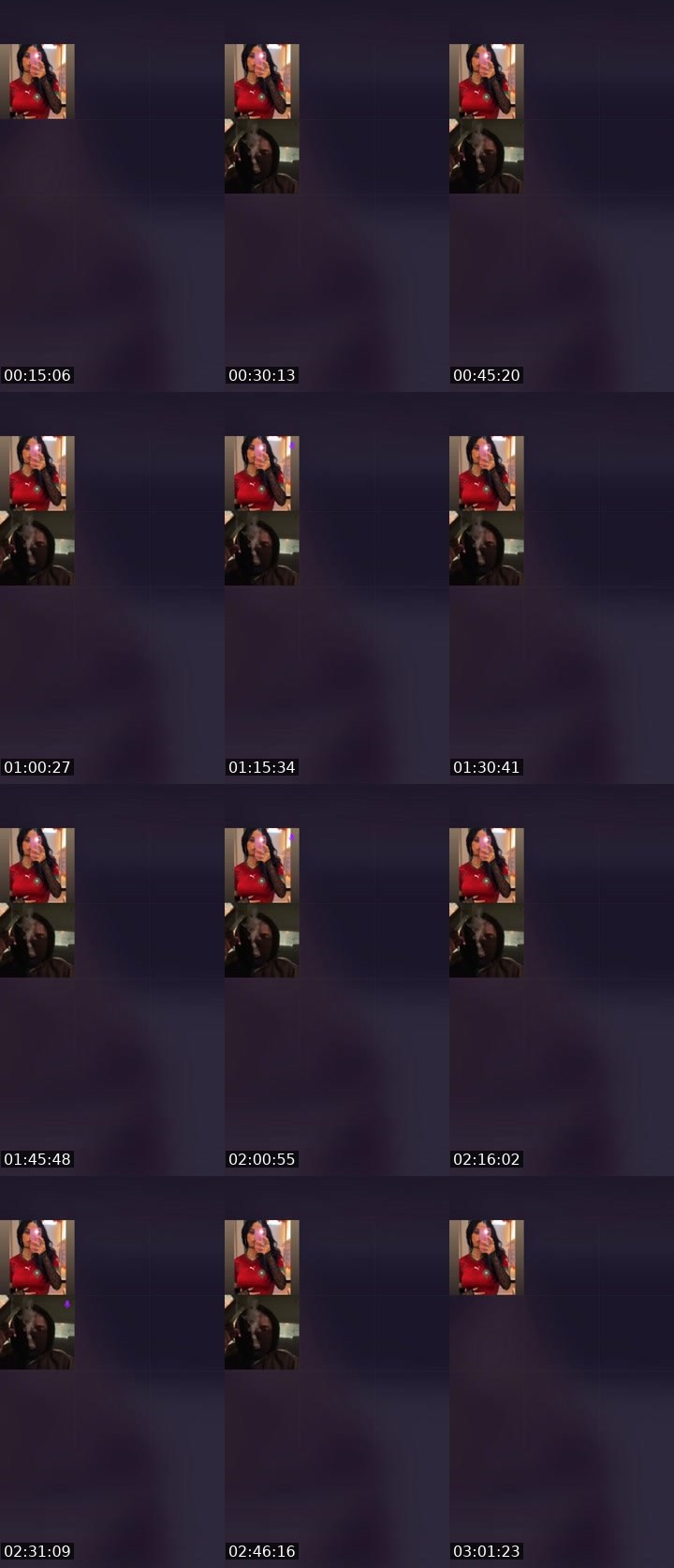 Contact-sheet preview of 𝐌𝐘𝐒𝐓𝐄𝐑𝐘 🐝's Liveme recording