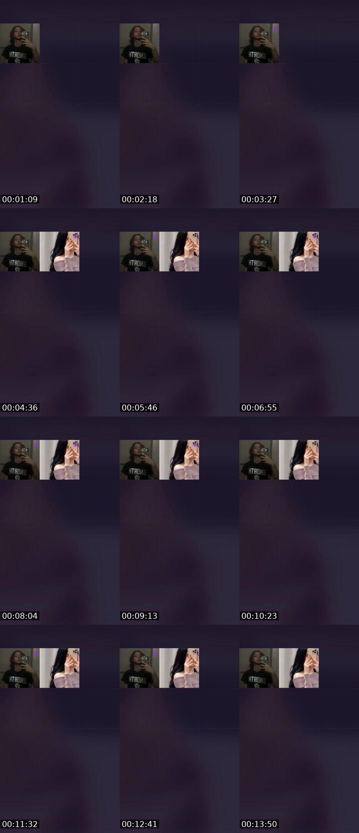 Contact-sheet preview of Nour77's Liveme recording
