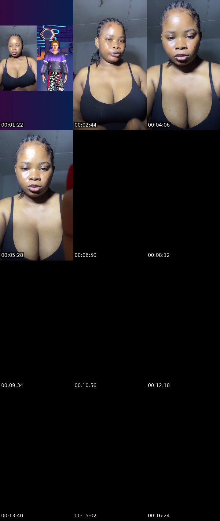 Contact-sheet preview of 2k 💔SAVAGE🍭 👑💕🍭's Liveme recording