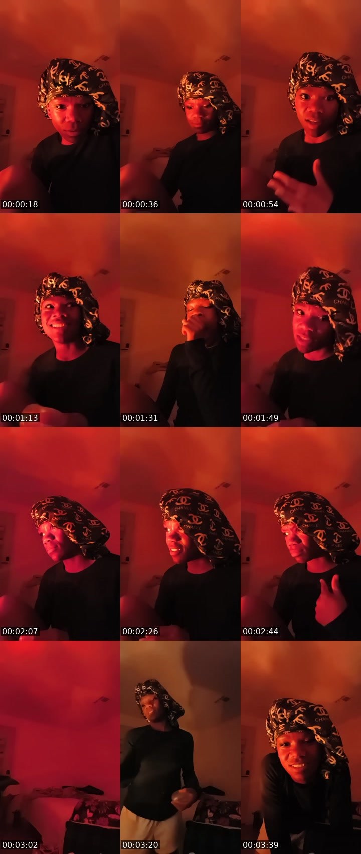 Contact-sheet preview of babicakes 🥰's Liveme recording