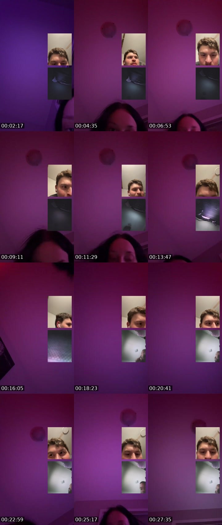 Contact-sheet preview of XoXojluxx's Liveme recording