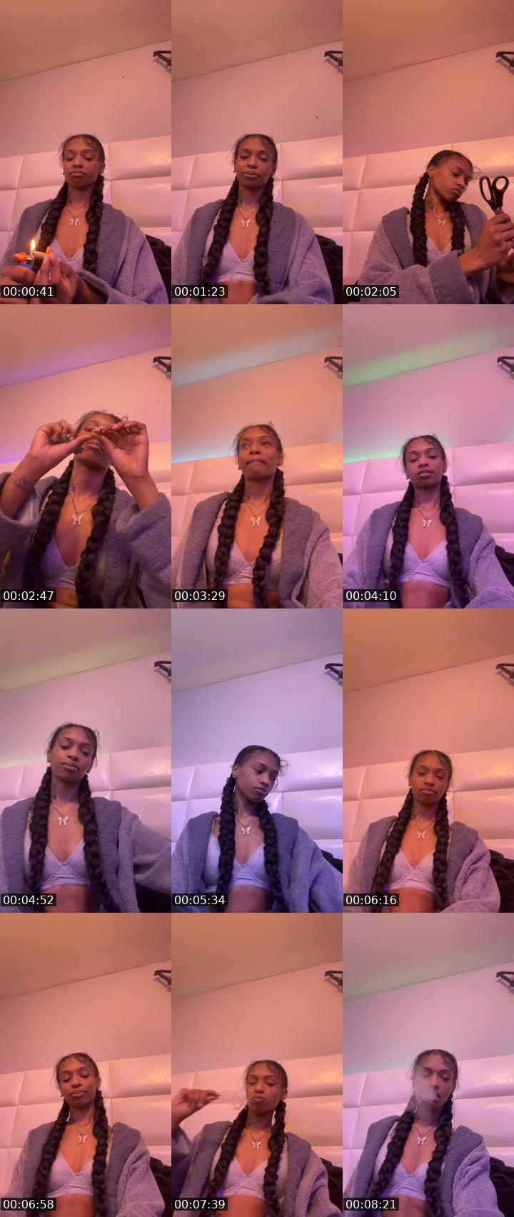 Contact-sheet preview of Hennessy2.0's Liveme recording