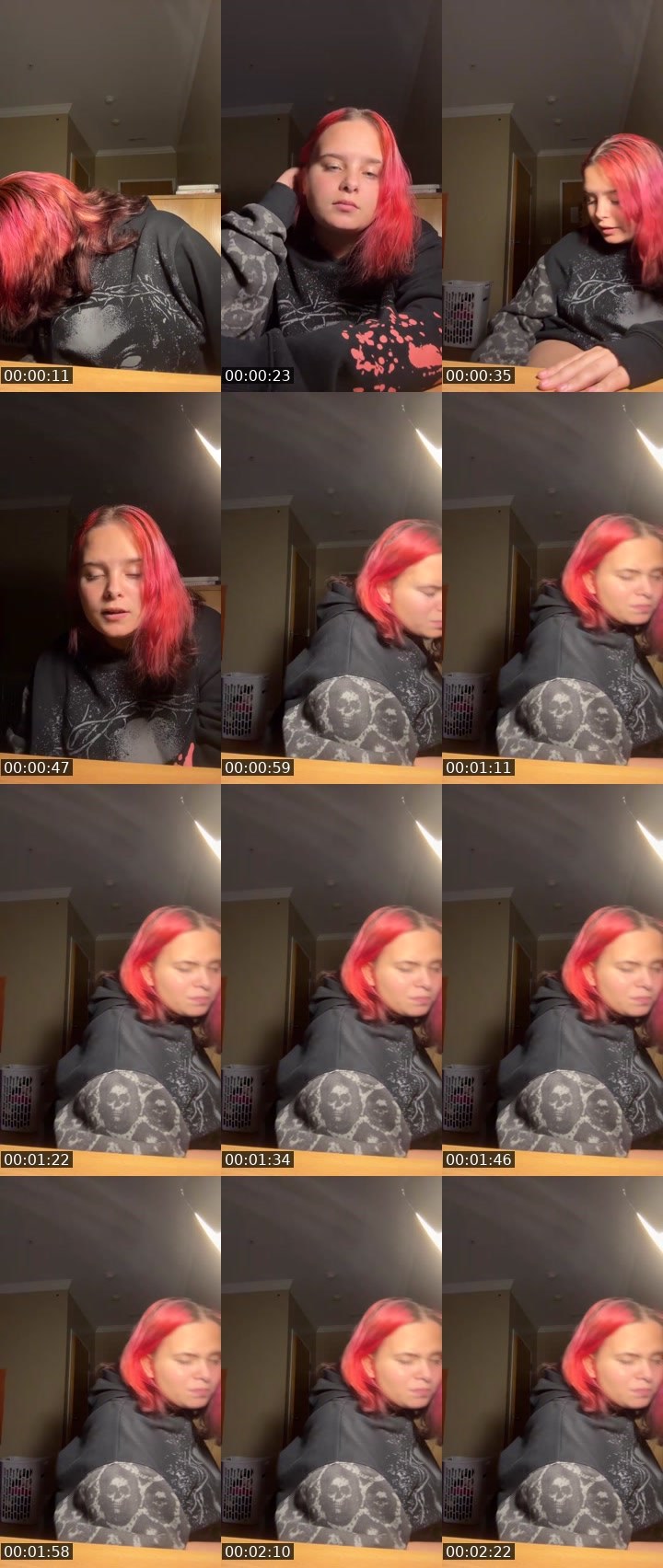 Contact-sheet preview of Abigail-1976726's Liveme recording