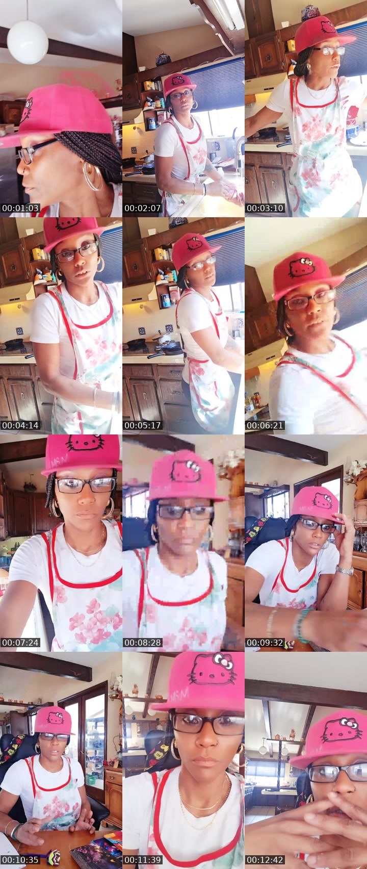 Contact-sheet preview of 🛸MS.M🦂💯👽's Liveme recording