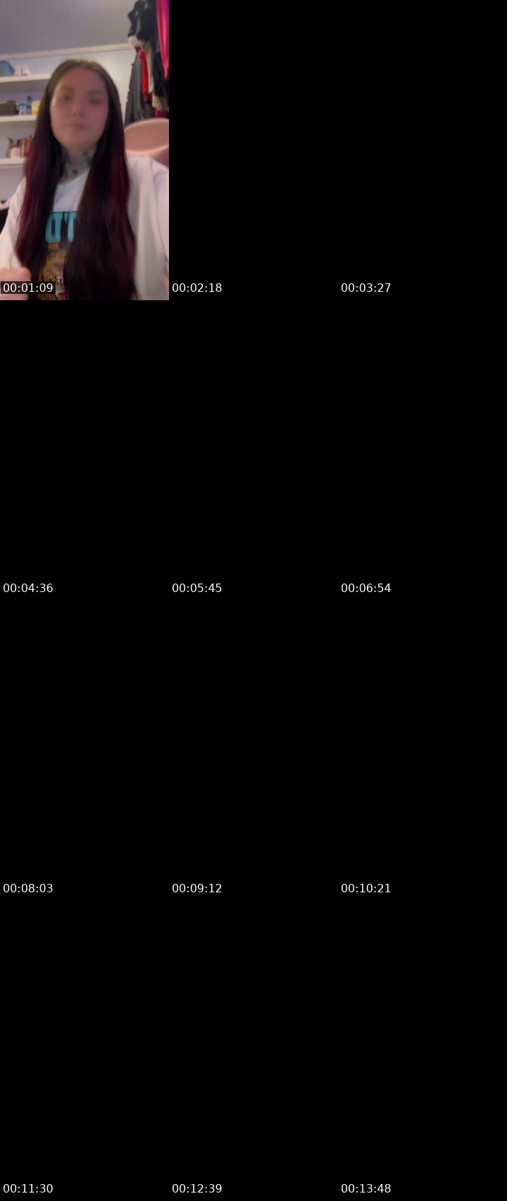 Contact-sheet preview of ✧ርᎧᗰᗴT🤍༞'s Liveme recording