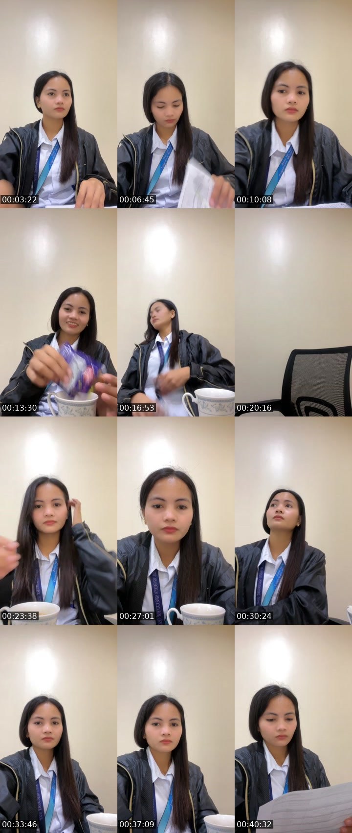 Contact-sheet preview of Chassy Sassy👏🏻's Liveme recording