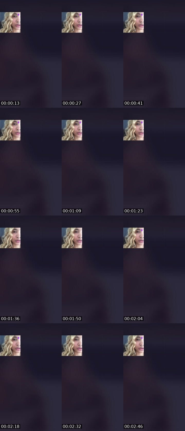 Contact-sheet preview of ᵀᴿˢ&P⭕️😾karin🚬🦋🥀's Liveme recording
