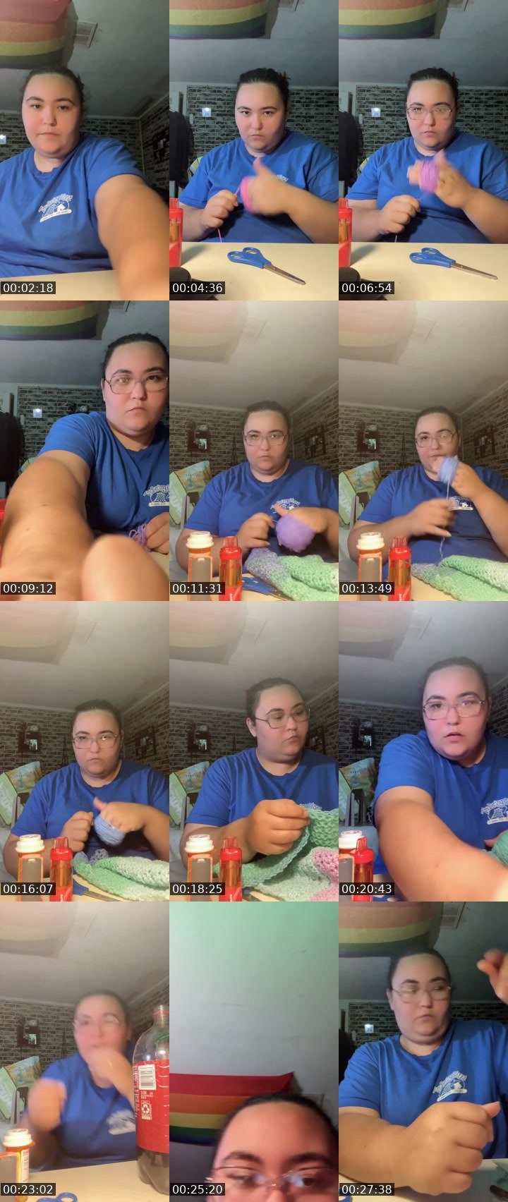 Contact-sheet preview of Supreme-64437405's Liveme recording