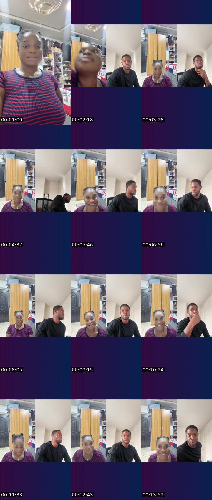 Contact-sheet preview of 5k🏦Shugar😋🍭's Liveme recording
