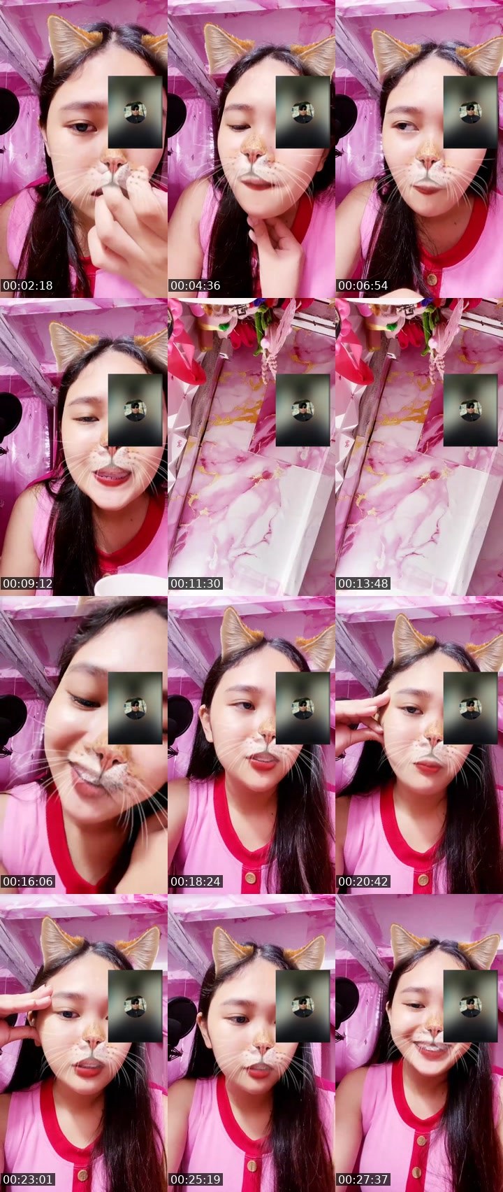Contact-sheet preview of 👸Jashlei🦄🔹's Liveme recording