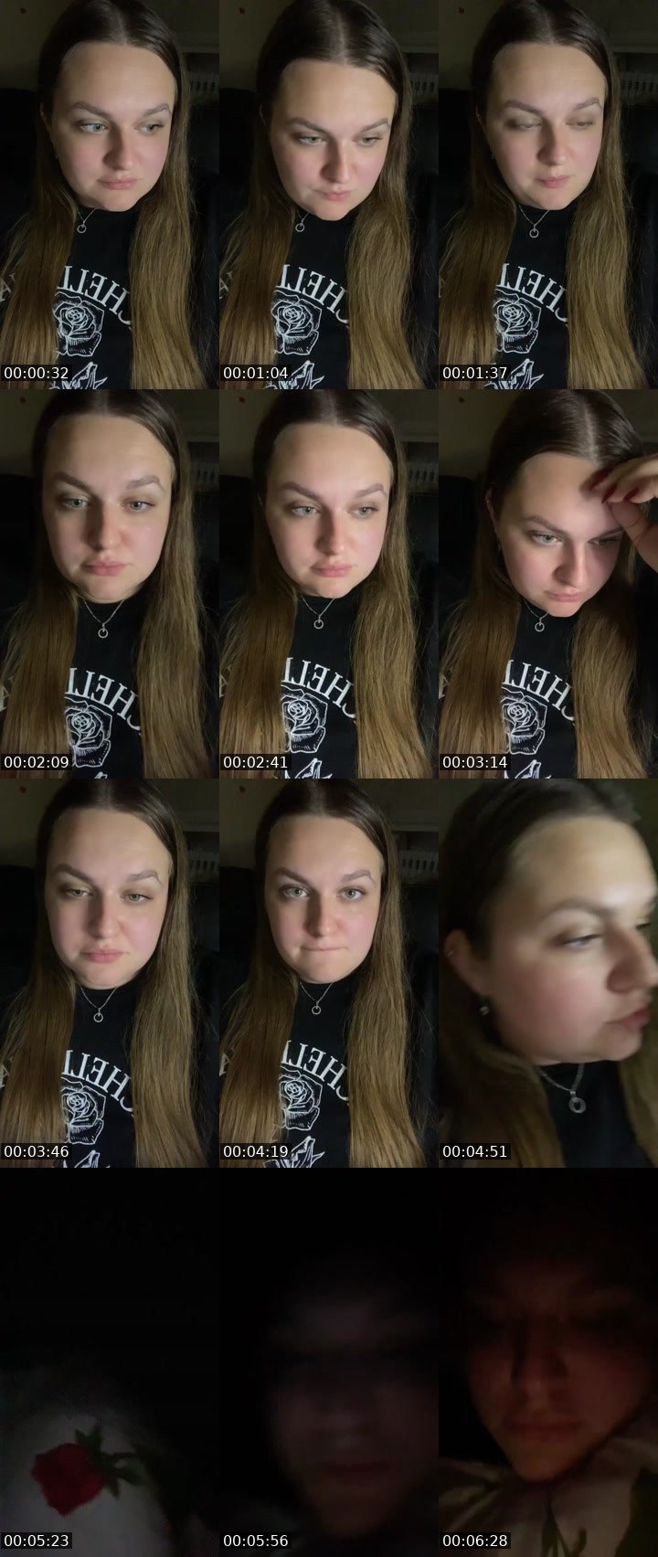 Contact-sheet preview of ✨ᒪᗩᑎᗩᒪIGᕼT✨'s Liveme recording