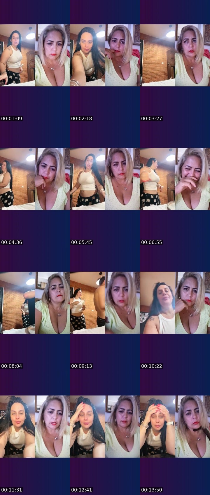 Contact-sheet preview of 𓄂𝐌😈𝐳ão 🔥's Liveme recording