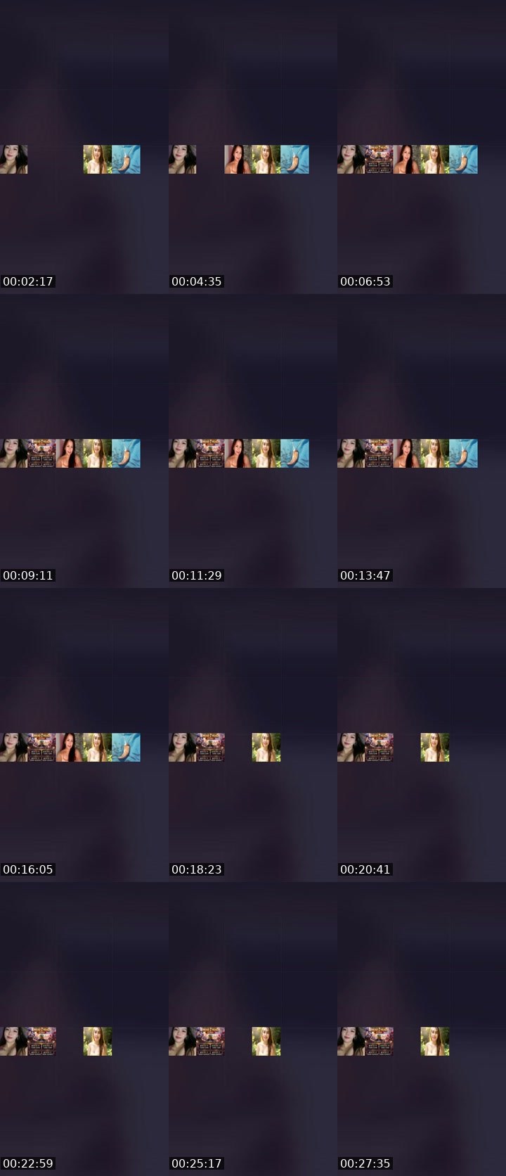 Contact-sheet preview of 👸DIANA👑's Liveme recording