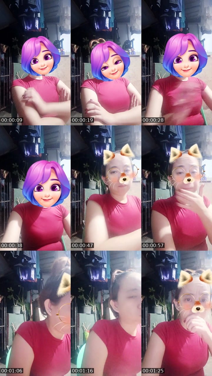 Contact-sheet preview of 🔱𝚅𝙴𝙴💙's Liveme recording