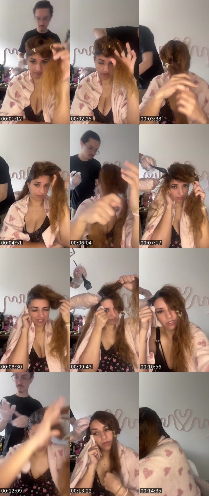 Contact-sheet preview of Line Ribeiro 😎's Liveme recording