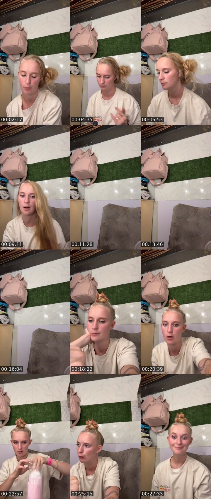 Contact-sheet preview of Gold-397207881's Liveme recording