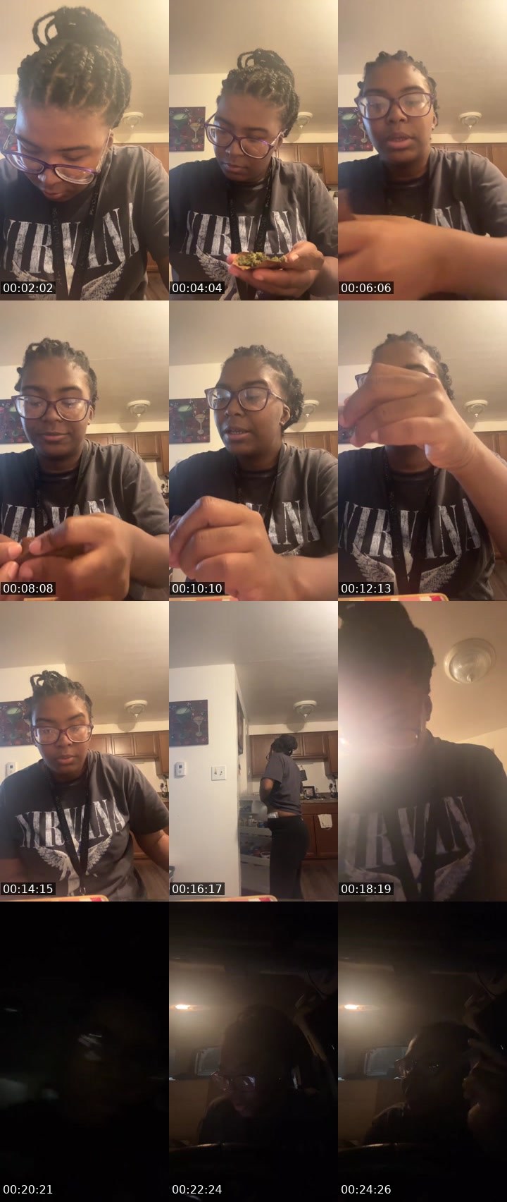Contact-sheet preview of Tee.money0530's Liveme recording