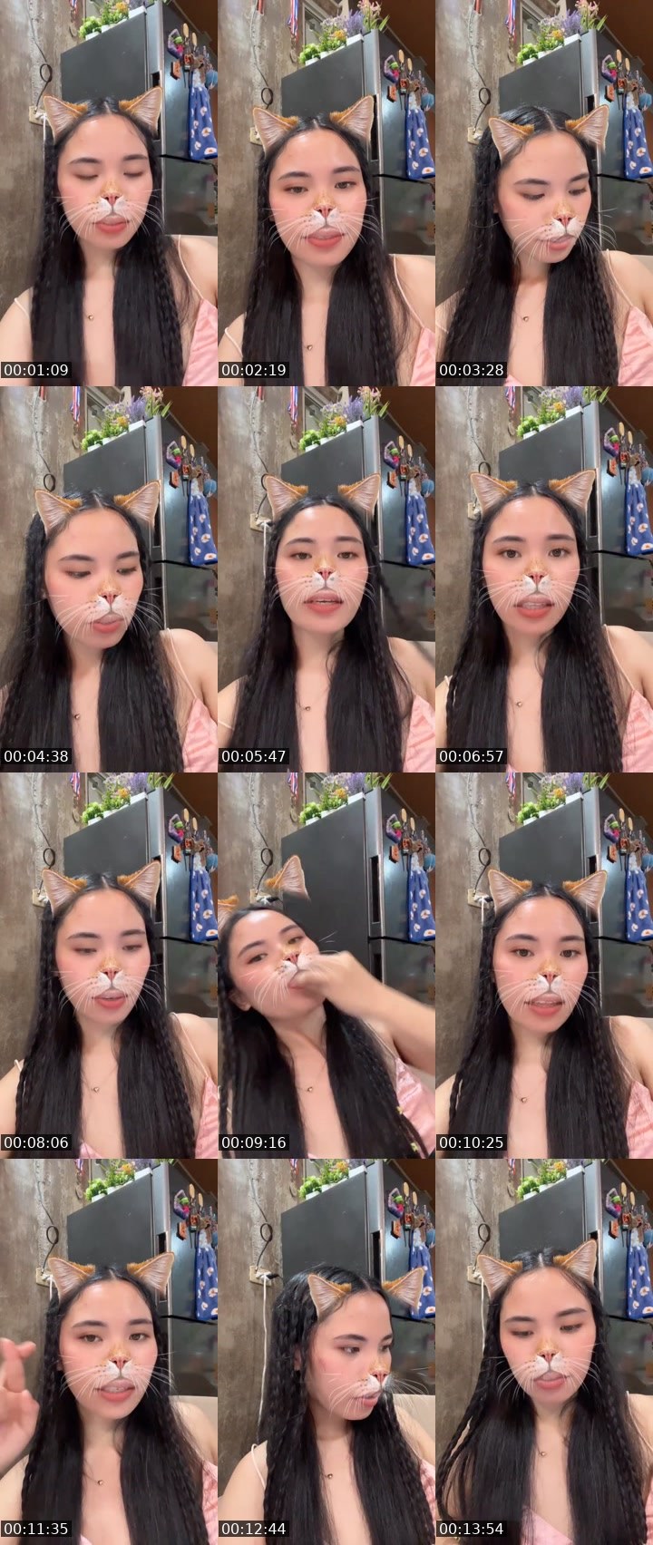 Contact-sheet preview of ᴵᴬ💎Michiikooo🫐's Liveme recording