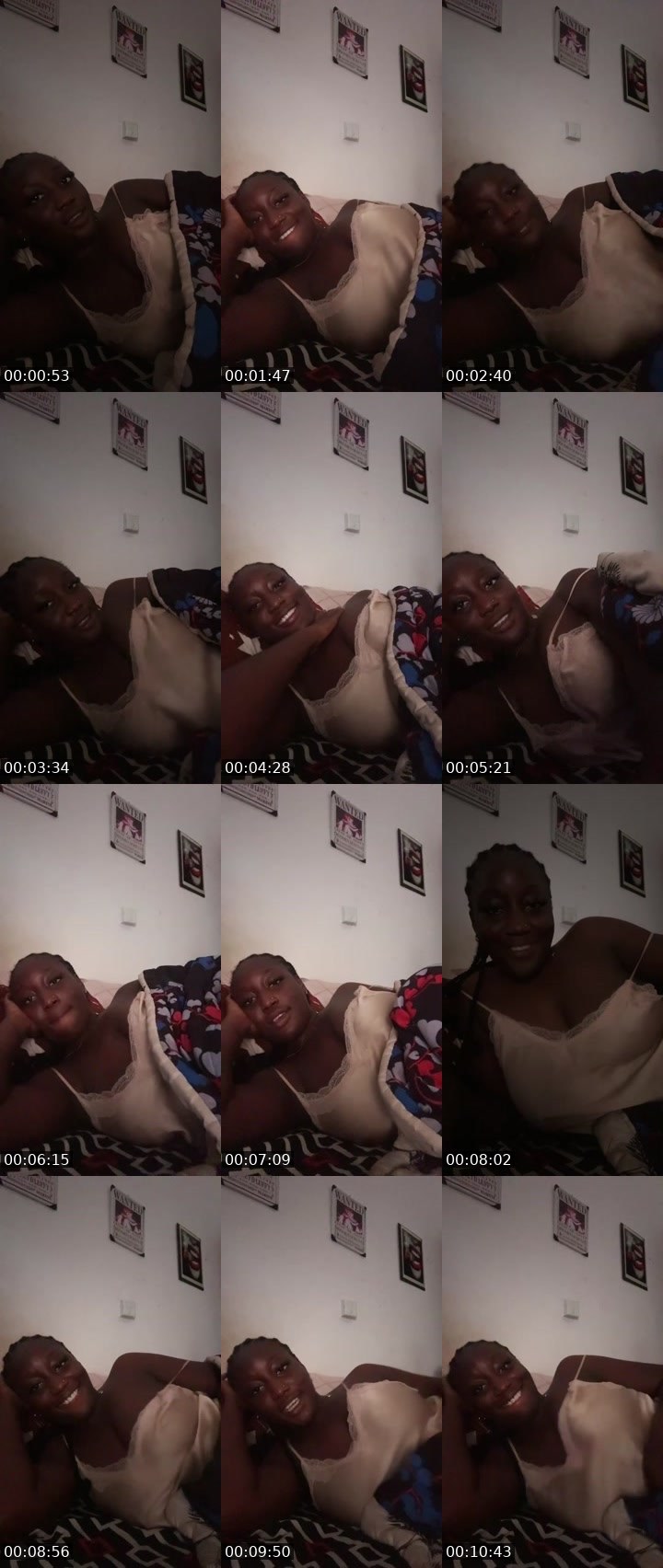 Contact-sheet preview of Black mistress😈❤️'s Liveme recording