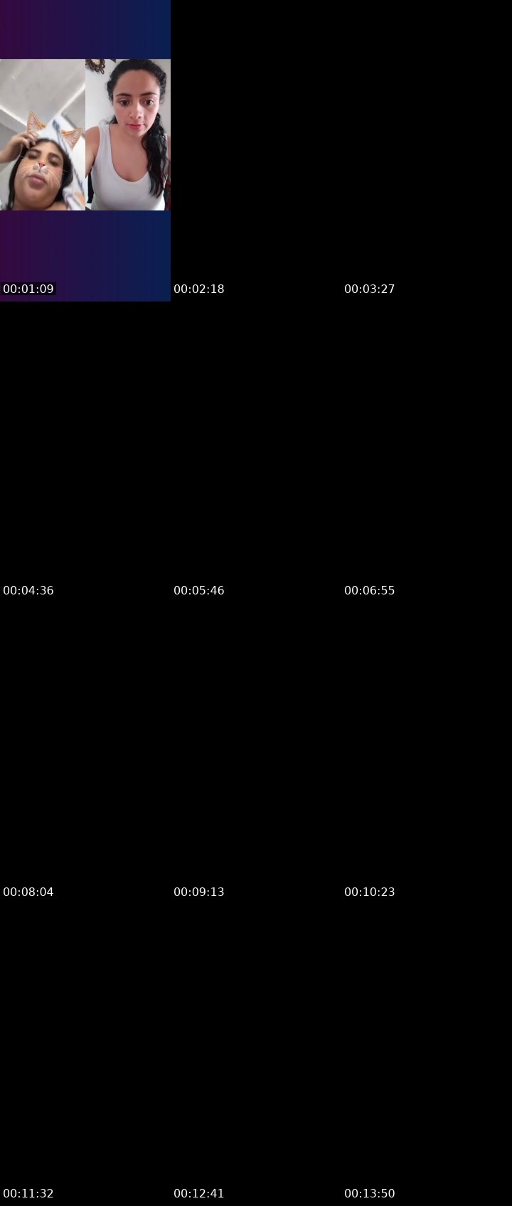 Contact-sheet preview of 🌐lizeth🎀 🧸's Liveme recording