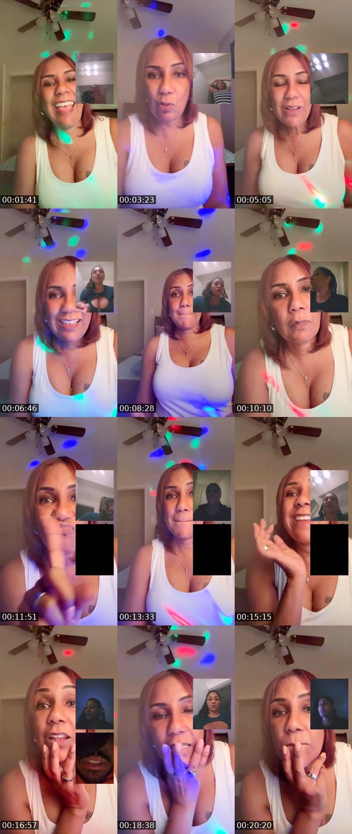 Contact-sheet preview of Pana🇵🇦 🇵🇦🇵🇦⚔️'s Liveme recording